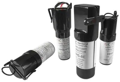 DCS Hartland Littlefuse HHS Series Motor Hard Start Capacitor 1 400