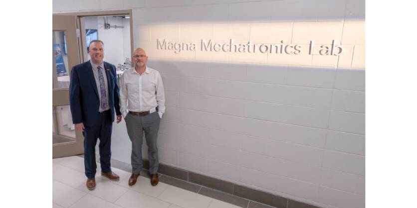 Georgian Officially Opens the Magna Mechatronics Lab at the Barrie Campus
