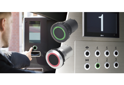 DCS IDEC Announces New Low Profile Touchless Switches 1 400x275