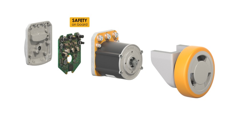 IDEC ez-Wheel Safety Wheel Drive Simplifies Safe Payload Mobility