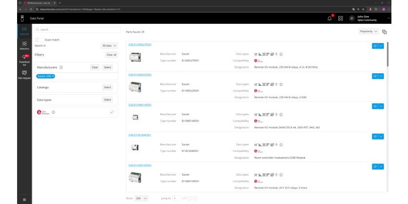 Next Milestone Achieved for the Eplan Data Portal