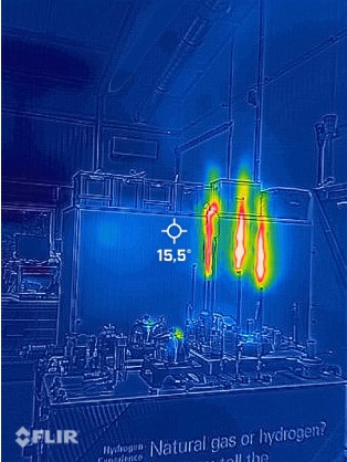Thermal Imaging for Hydrogen Flame Detection and Monitoring