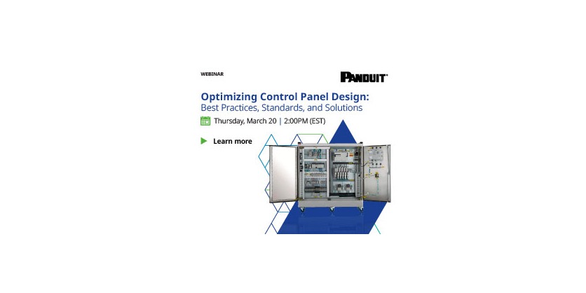 Webinar: Optimizing Control Panel Design by Panduit