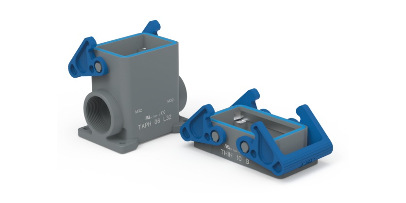 ILME Hygienic Housings for Multipole Connectors at ITC Electrical Components