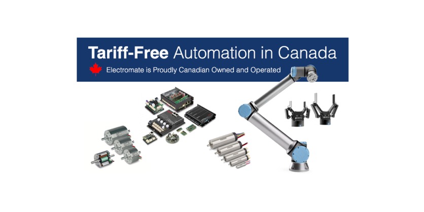 Tariff-Free Automation Products in Canada from Electromate