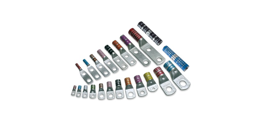 Colour-Coded Power Crimp Terminals from ITC Electrical Components