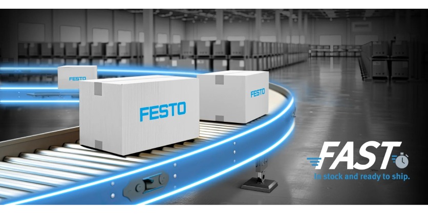 Festo FAST℠: Popular Components, in Stock and Ready to Ship in North America
