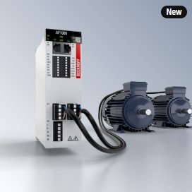 Compact Class Sets New Standards: Economy AX1000 Servo Drives and AF1000 VFDs
