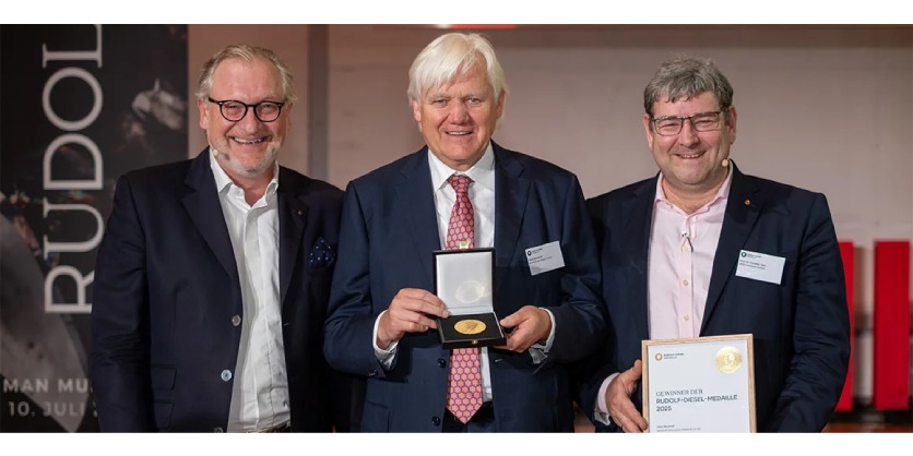 Hans Beckhoff Receives the Rudolf Diesel Medal for Most Successful Innovation Achievement