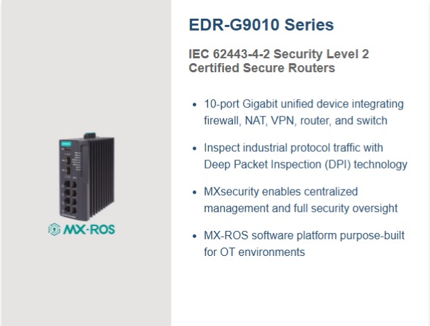 Moxa’s Multi-Layered OT Security: Edge-to-Core Cyber Resilience