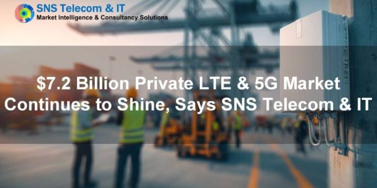$7.2 Billion Private LTE & 5G Market Continues to Shine, Says SNS Telecom & IT