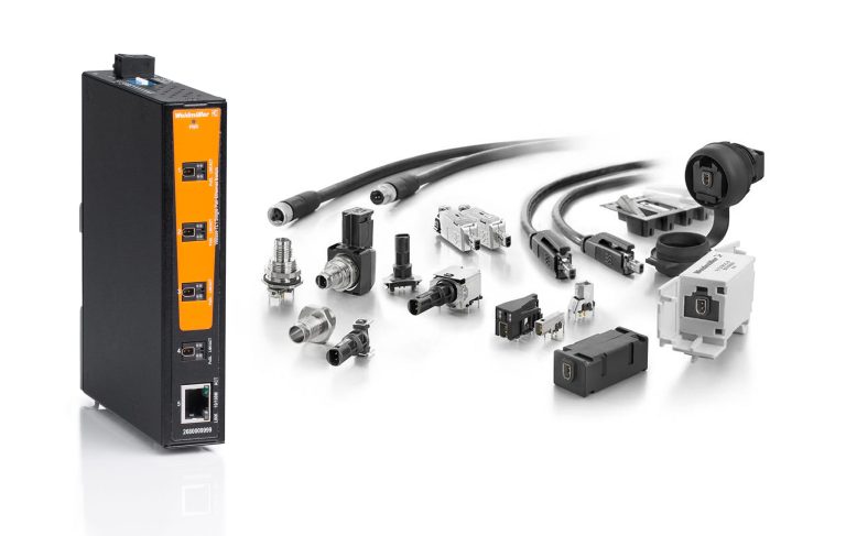 A 1,000-Metre Lead with Single-Pair Ethernet Switches from Weidmüller