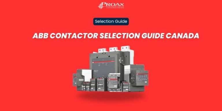 ABB Contactor Selection Guide Canada