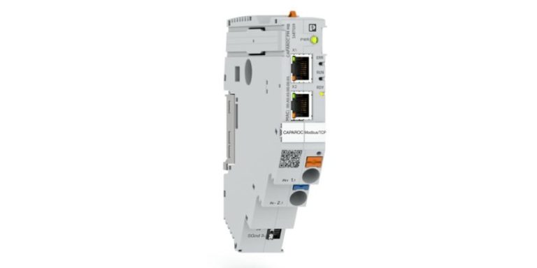 Caparoc Circuit Breaker System: New Feed-In Module with Modbus/TCP Communication Interface from Phoenix Contact
