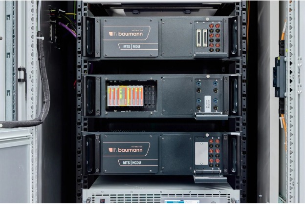 EtherCAT Plug-in Modules and Measurement Terminals in Test System for Batteries and Power Electronics