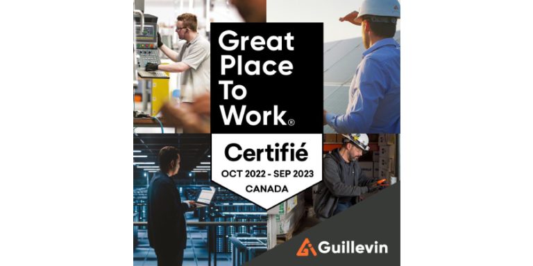 Guillevin is Now Certified as a Great Place to Work®