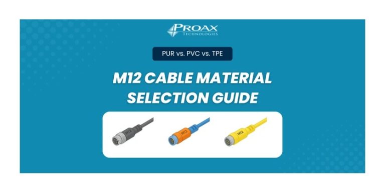 M12 Cable Material Selection Guide: PUR vs. PVC vs. TPE