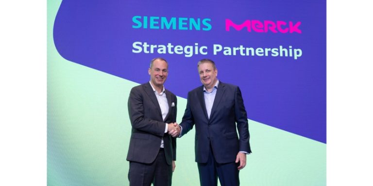 Merck and Siemens Enter Strategic Partnership on Digital Transformation Technology