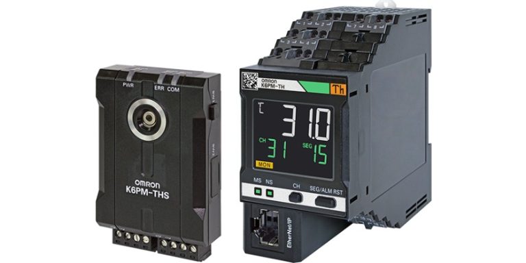Detect Abnormal Control Panel Temperatures with Omron’s K6PM Solution