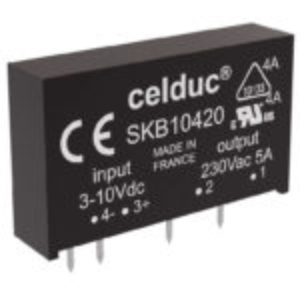 PCB Mount Solid State Relays from celduc relais