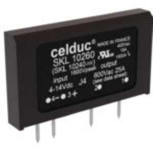 PCB Mount Solid State Relays from celduc relais