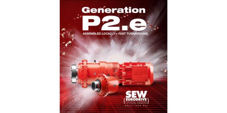 SEW-Eurodrive’s Generation P2.e Assembled Locally – Fast Turnaround