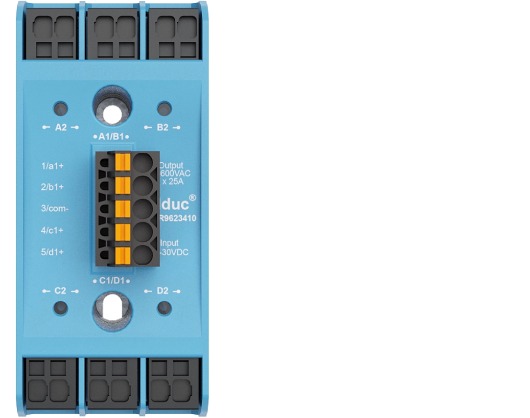 Solid State Relays with Push-In Spring Terminals: New Value for Control Panels