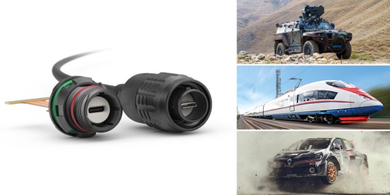Ultra-Rugged Fischer UltiMate™ Series Now Features USB-C Connector with Ratchet Locking System for Maximum Vibration and Shock Resistance