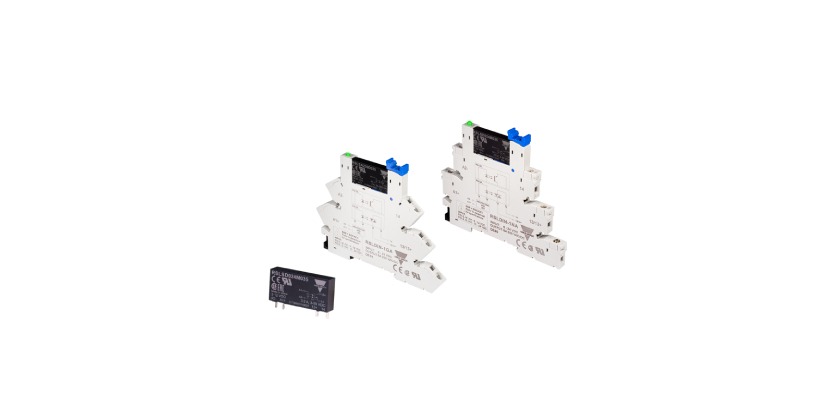 Ultra-Slim 5mm Plug-in Solid State Relays from Carlo Gavazzi