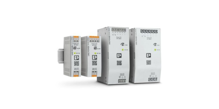 Uno Power Power Supplies – New Versions with Push-in and Extended Voltage Range from Phoenix Contact