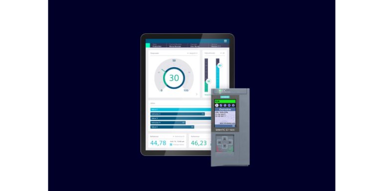 Web Visualization with WinCC Unified View of Things