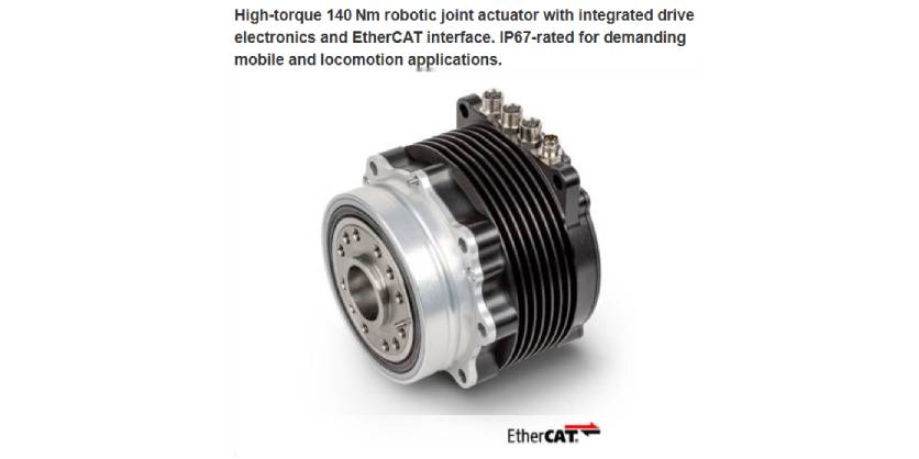 Electromate Expands Mobile Robotics Offering with maxon HEJ 90 High-Efficiency Joint