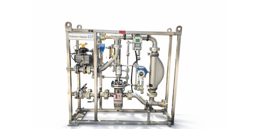 Endress+Hauser’s Skid‑Based Custody Transfer Solution for Bulk Liquids Delivers 20% Faster Loading than Truck Weighing