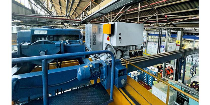 Sustainable Modernization of Overhead Crane with Automation System PSS 4000 from Pilz