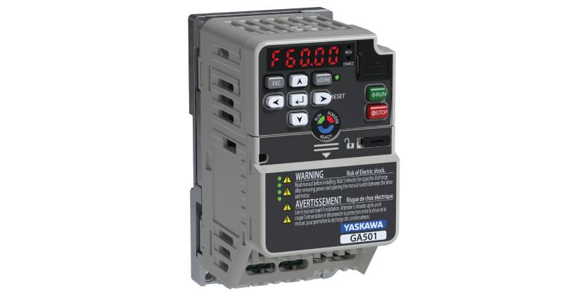 Yaskawa America, Inc. Introduces Innovative GA501 AC Microdrive