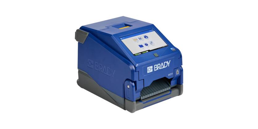 i4311 Transportable Industrial Desktop Label Printer - Safety and Facility ID Software from Brady