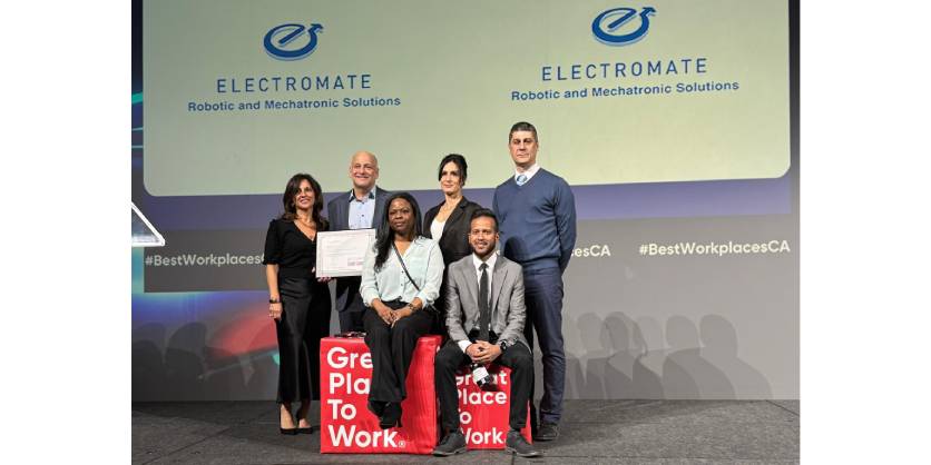 Electromate Named One of Canada’s Best Workplaces by Great Place to Work