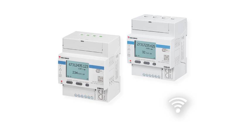 EM600 Series: Wi-Fi Enabled Multiprotocol Energy Analyzers from Carlo Gavazzi