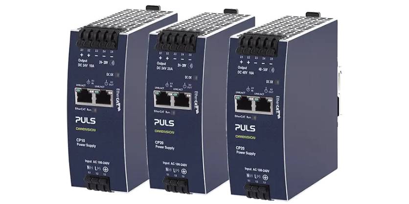 Power supplies with EtherCAT from PULS