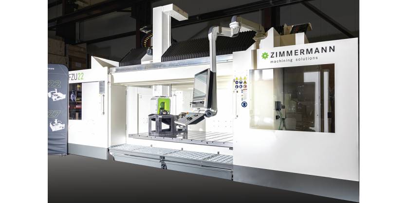 Zimmermann Displays Addition to its Portal Milling Line at IMTS 2026