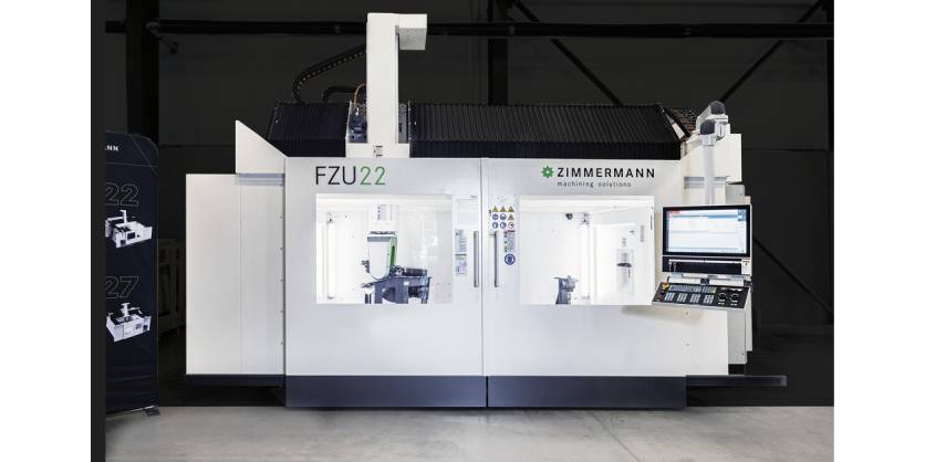 Zimmermann Displays Addition to its Portal Milling Line at IMTS 2026