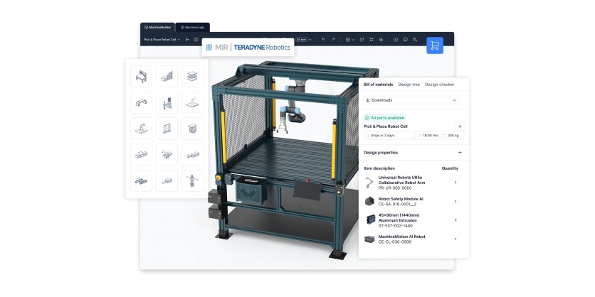 Vention and Teradyne Robotics Collaborate on Digital Twin Creation Platform Optimized for UR Robotic Cells