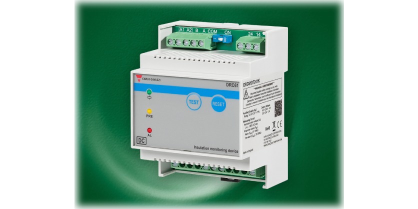 DRC61 Series: Insulation Monitoring Solution for Fast EV Charging Stations from Carlo Gavazzi