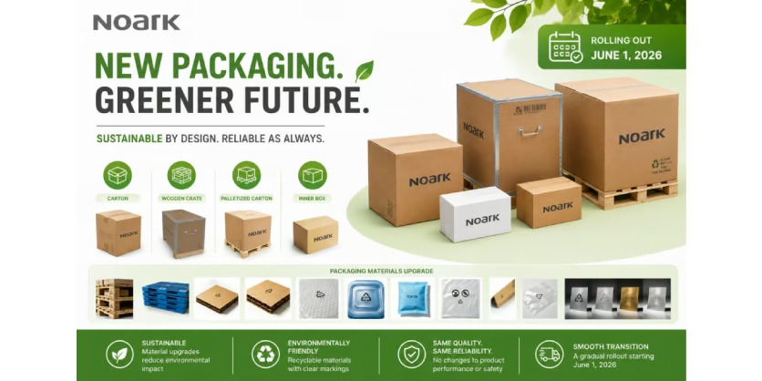NOARK Advances Sustainable Packaging Across Its Low-Voltage Product Portfolio
