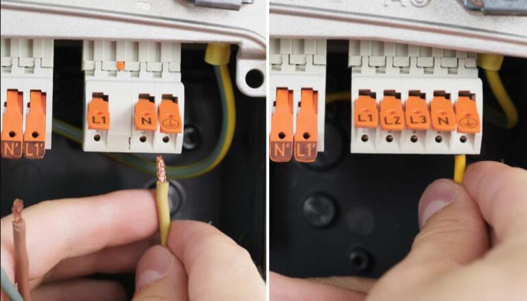 Wiring Inverters - Safely, Quickly and Easily with A Lever