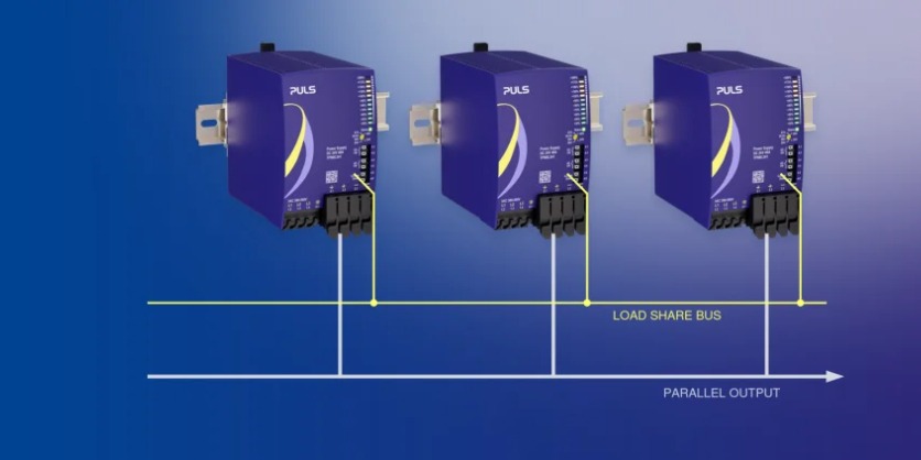 Active Load Sharing for DIN Rail Power Supplies