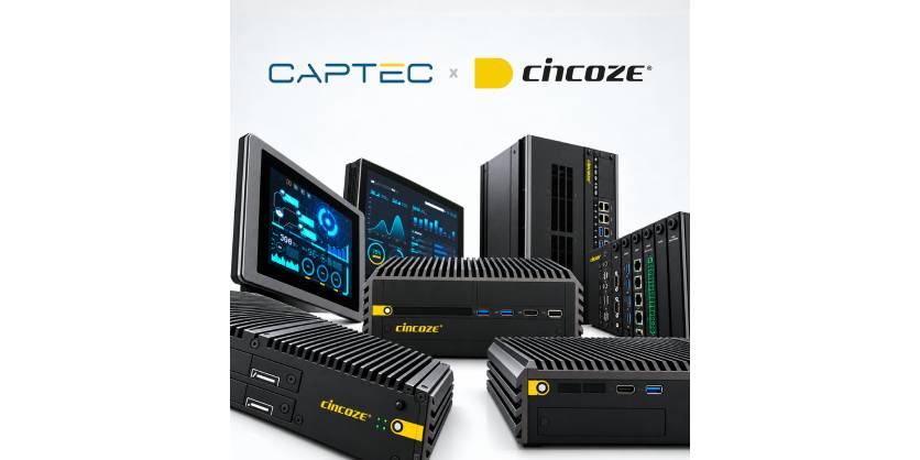 Captec Americas and Cincoze Form Strategic North American Alliance 