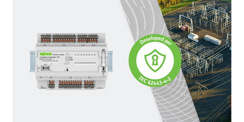 WAGO Introduces Compact Controller 100 Secure to Strengthen Industrial Cybersecurity 