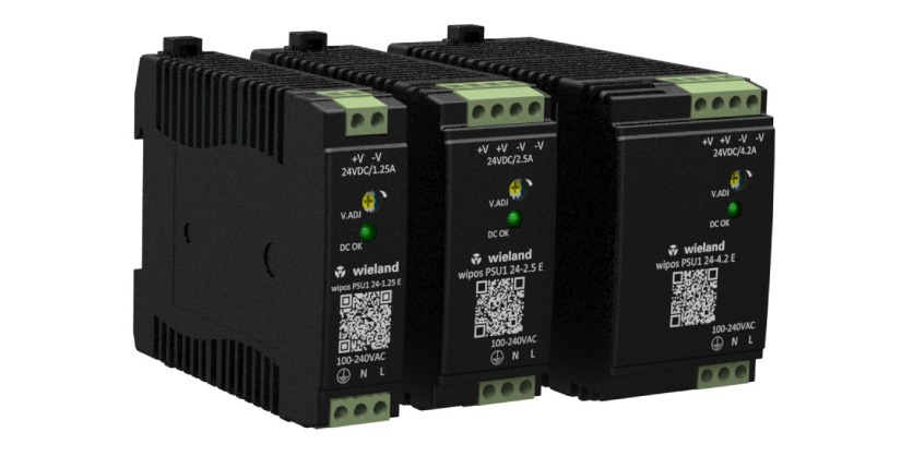 Wieland Electric Launches New WIPOS PRO LINE PSU1 One-Phase Power Supply Series