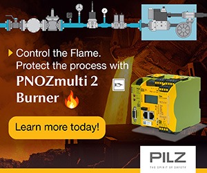 Control the Flame. Protect the process with PNOZmulti 2 Burner